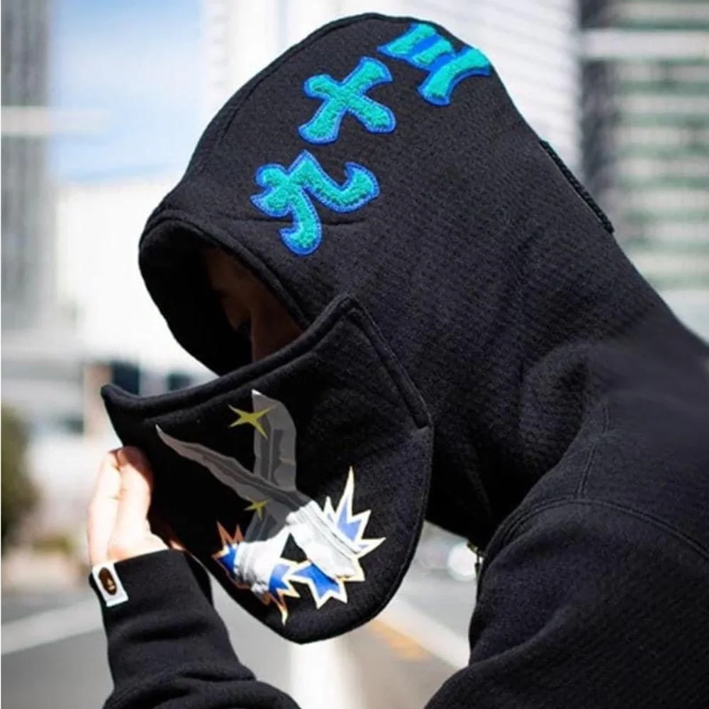 Bape Ninja Full Zip Hoodie - Picture 2 of 4